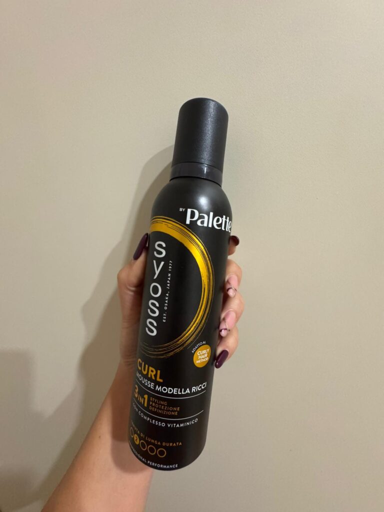 syoss Palette mousse modellante per ricci