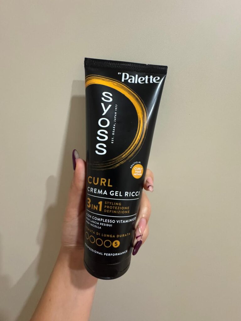 syoss Palette crema gel per ricci