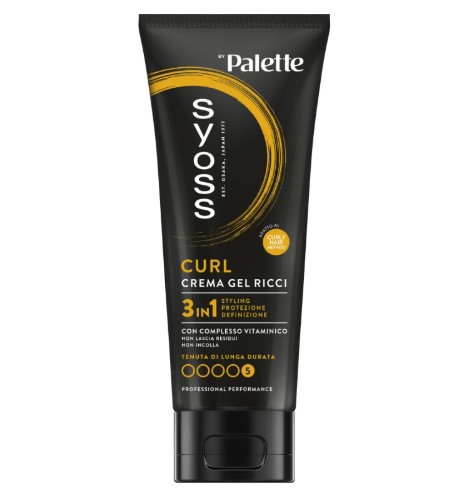 Syoss Palette Curl Crema Gel Ricci 3 in 1