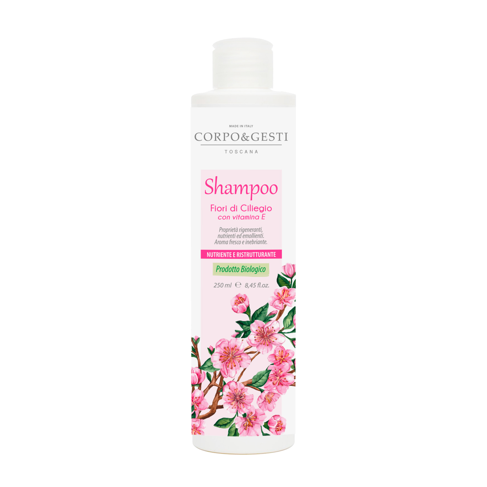 Corpo & Gesti Toscana Shampoo Fiori di Ciliegio