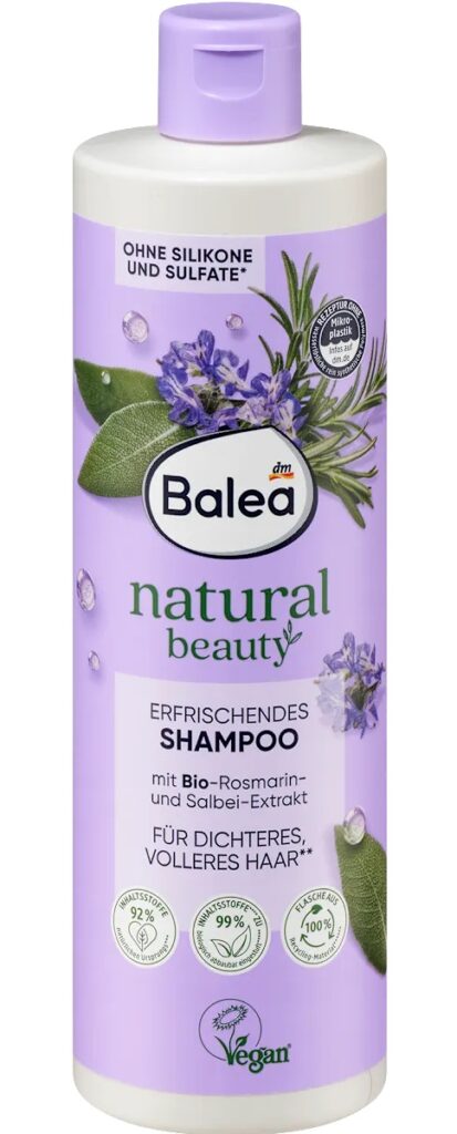Balea Natural Beauty Shampoo Erfrischendes
