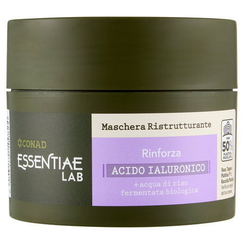 Conad Essentiae Lab Maschera Ristrutturante Rinforza Acido Ialuronico